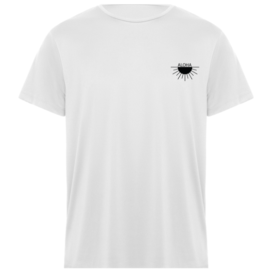 Wetshirt surf blanc No Contest Only Waves