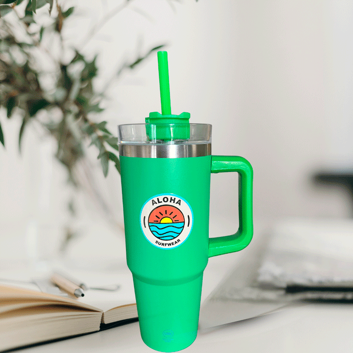 mug isotherme surf écoresponsable 870 ml