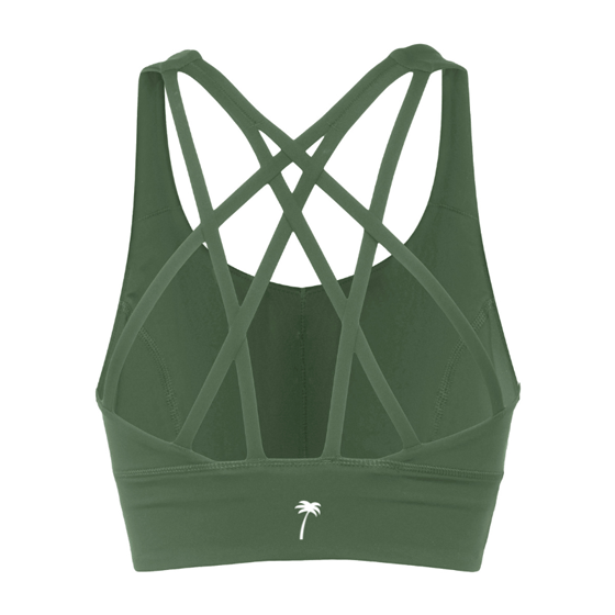 Brassière de sport Kaki Vibes