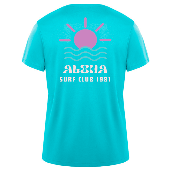 Lycra wetshirt unisexe surf Sunrise