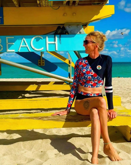 Maillot de bain surf anti-uv