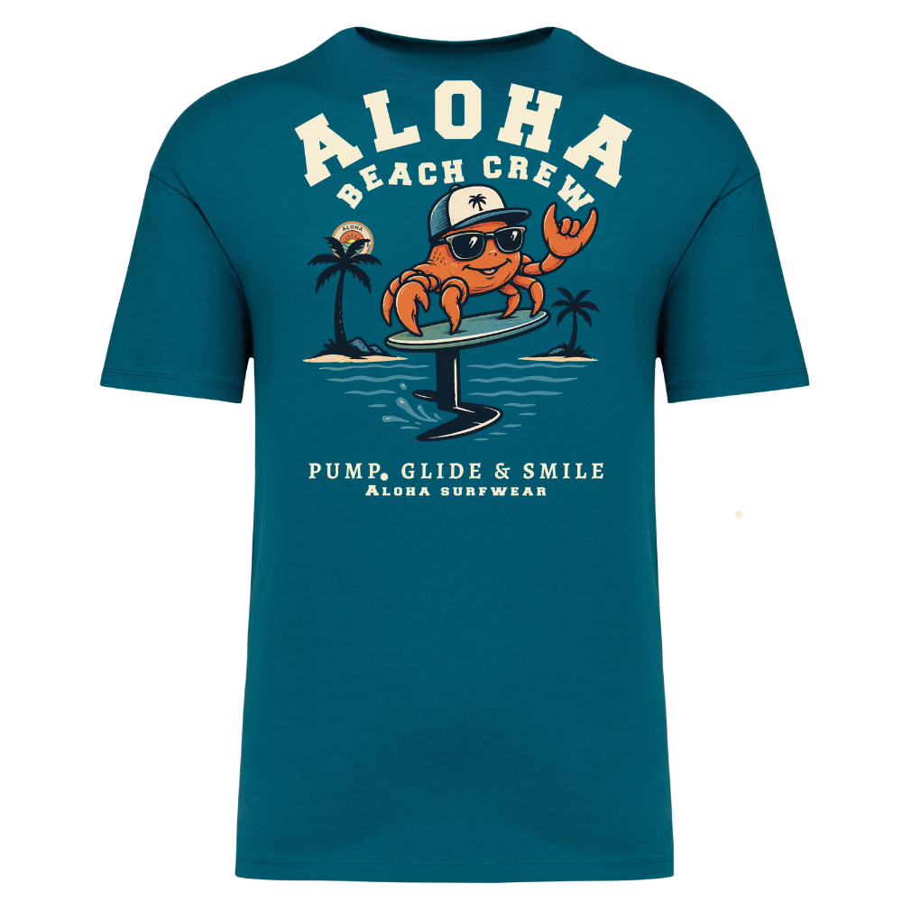 T-shirt Oversize Enfant Beach Crew