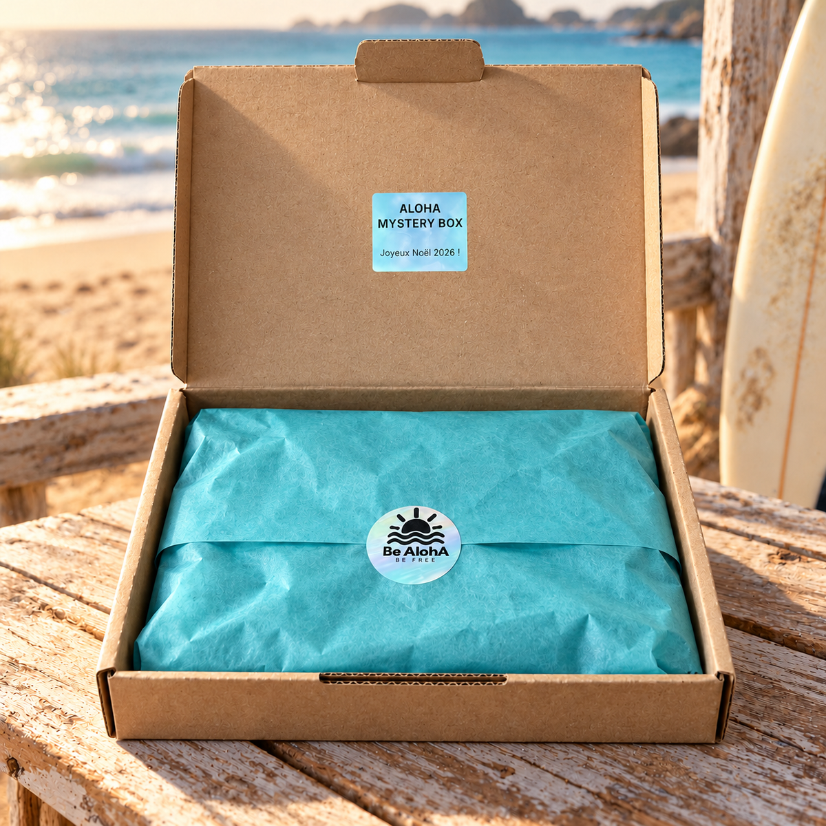 Aloha Mystery Box – boîte surprise surfwear Aloha Surfwear