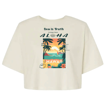 T-Shirt Crop Top Honolulu
