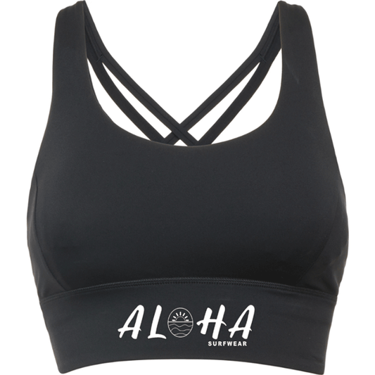 Brassière de sport Black Sand