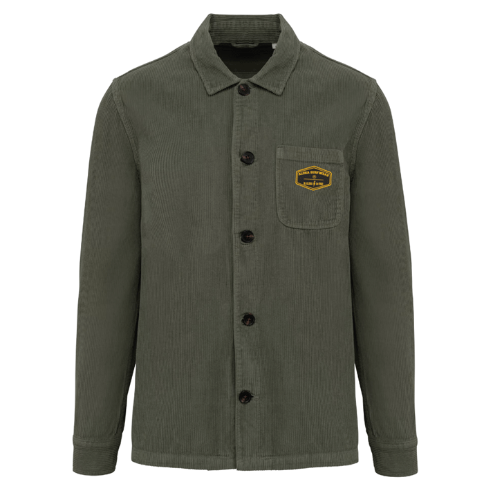 Surchemise Kaha – Velours Côtelé Bio