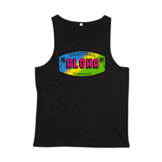 Débardeur Hawaïen Sans Manches - Col En V - T-shirt Plage Homme Style Tropical Haut Décontracté Vacances Débardeur Hawaïen Sans Manches - Col En V - T-shirt Plage Homme Style Tropical Haut Décontracté Vacances