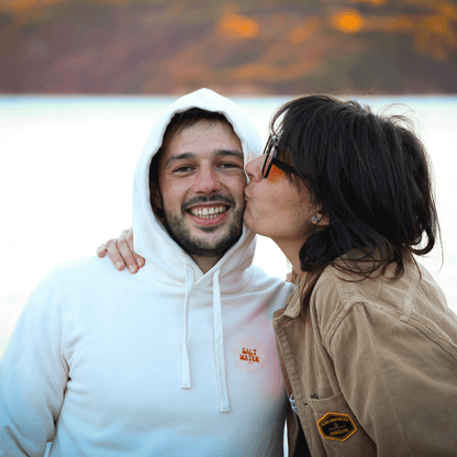 Sweat à capuche unisexe Salt water