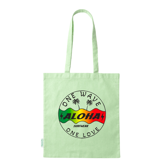 Tote Bag Vert “One Love”