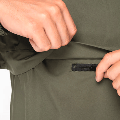 Veste Coupe-Vent Imperméable Écoresponsable Unisexe